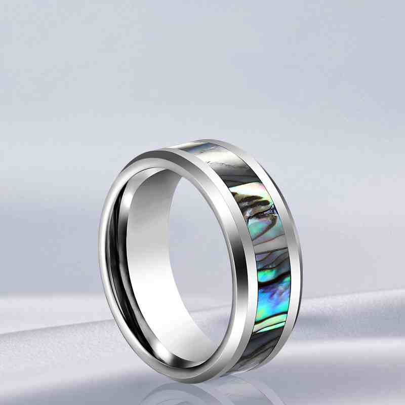 Jorrio handmade premium fashion tungsten steel wedding men's band