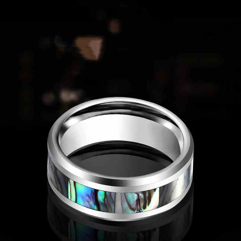 Jorrio handmade premium fashion tungsten steel wedding men's band